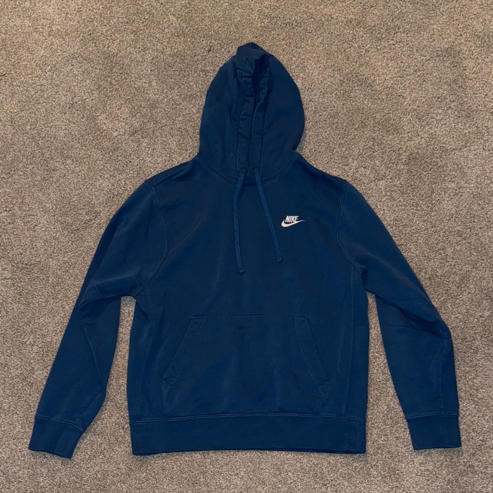 Nike Men's Dark Blue Hoodie